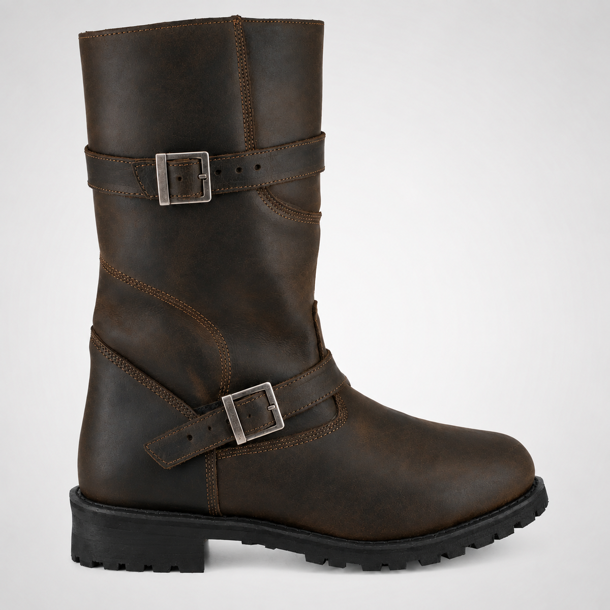 Mens Brown Leather Boots - Classic Heritage Ankle Style
